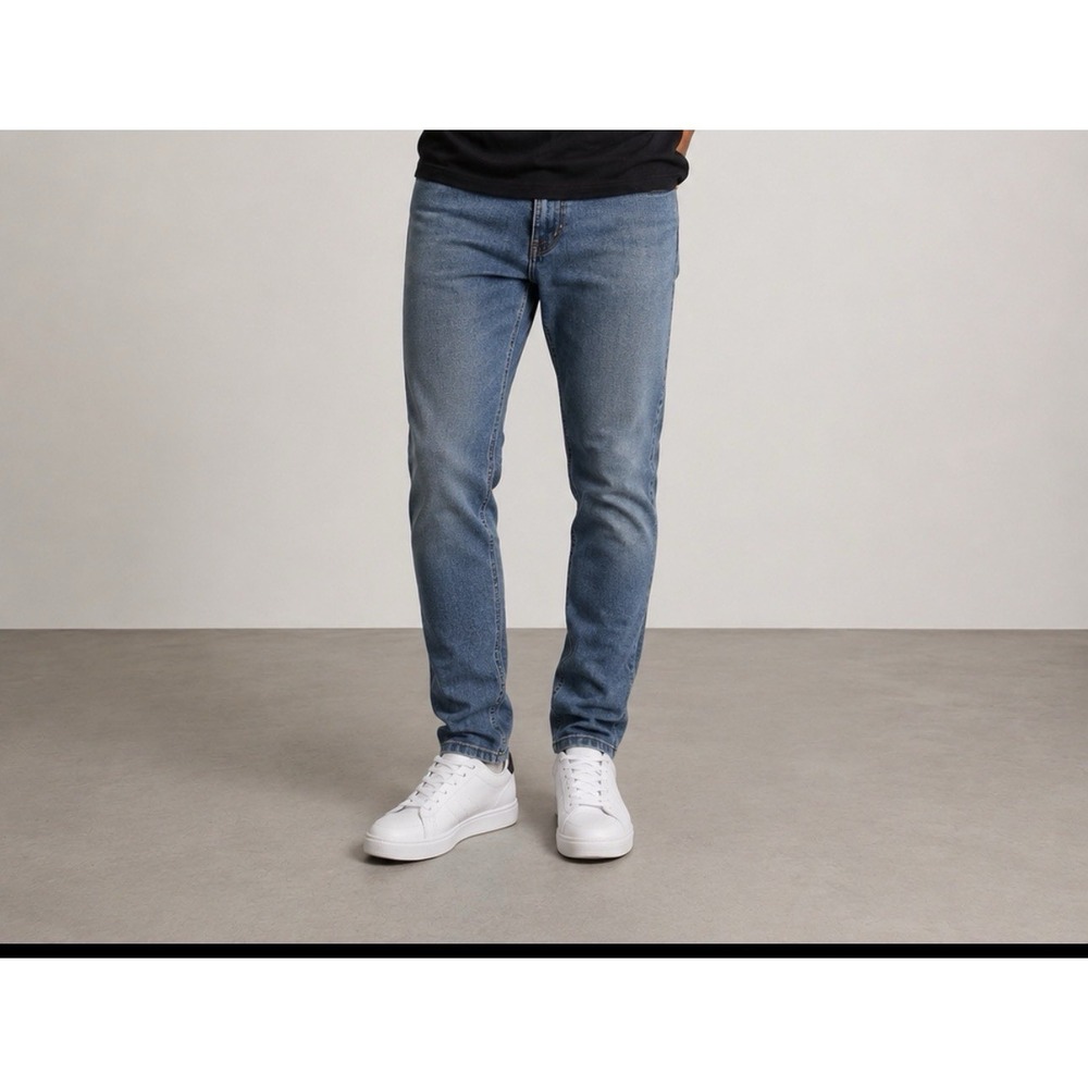 Seven7 Blue Jeans Mens 32 X 30   Slim Straight Fit Premium Denim